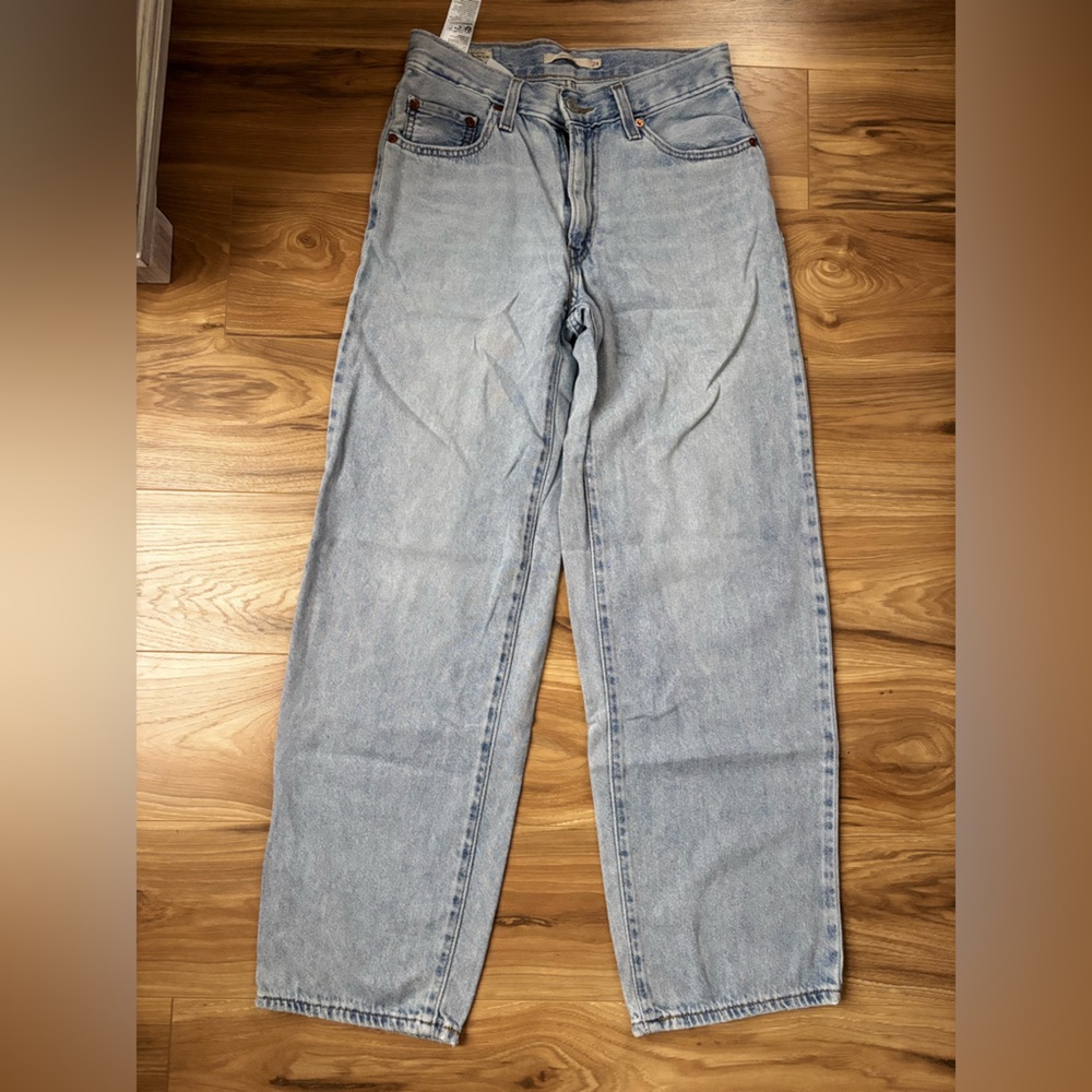 Levi's Light Blue Straight Leg Jeans